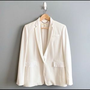 Rag & Bone Ivory Winter White Single Breasted Blazer Size 4